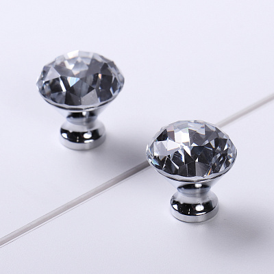 Ручка мебельная Larvij, 31x31x32 мм, xром, L4.knob07CRT Фото 2