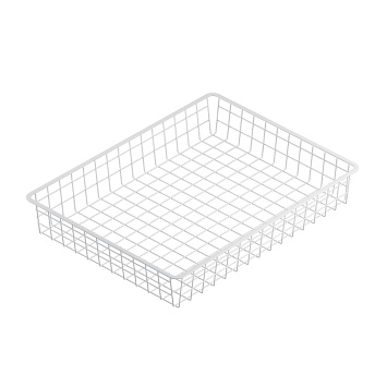 Корзина проволочная Larvij, 555x85x410 мм, белый, L9529WH(N) Фото 1